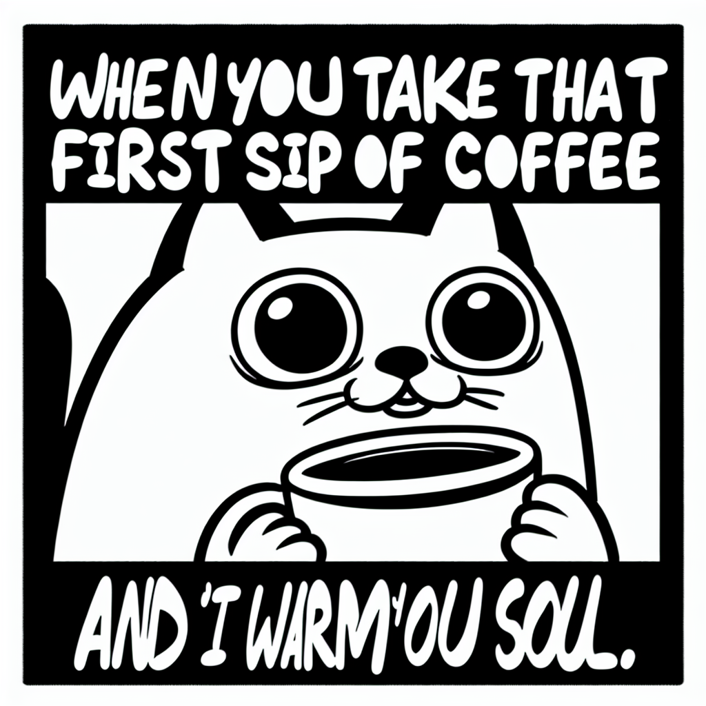 Experience the Joy of Your First Sip of Coffee