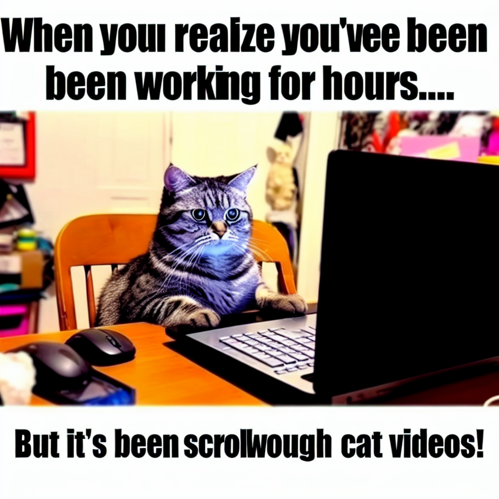 When Procrastination Turns into Hours of Cat Videos