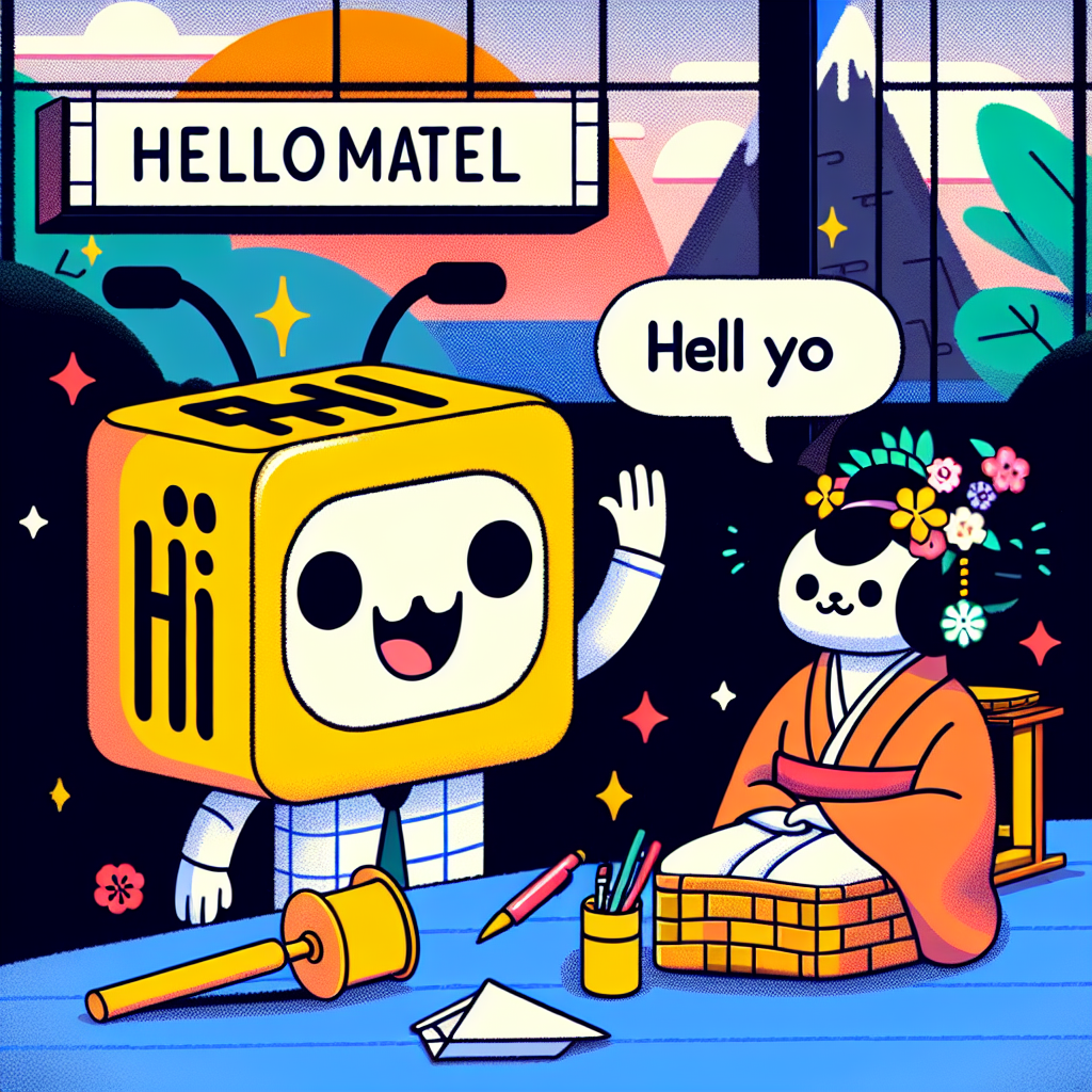 Welcome to Hellomatel: A Whimsical Encounter
