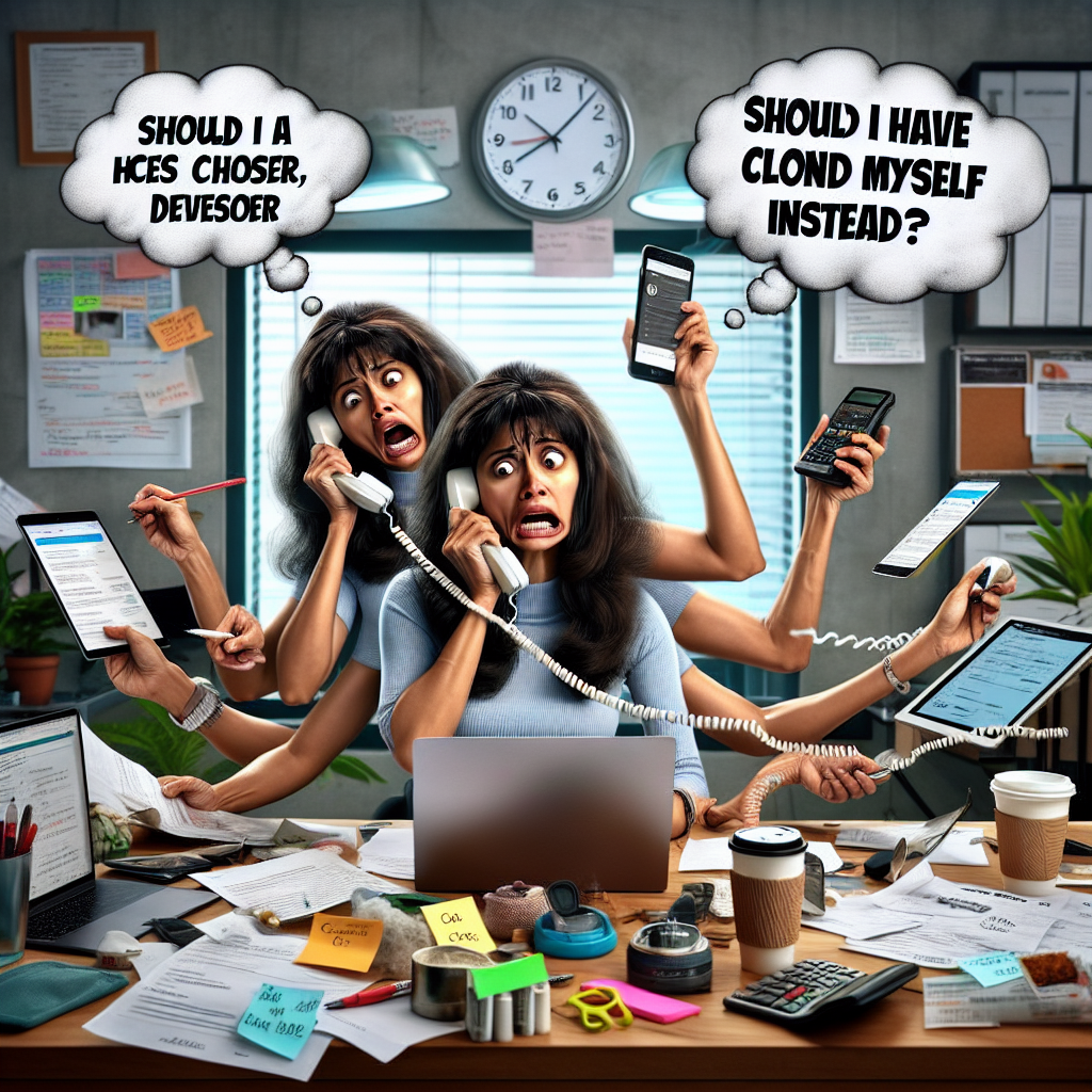 The Ultimate Startup Struggle: Should I Clone Myself?