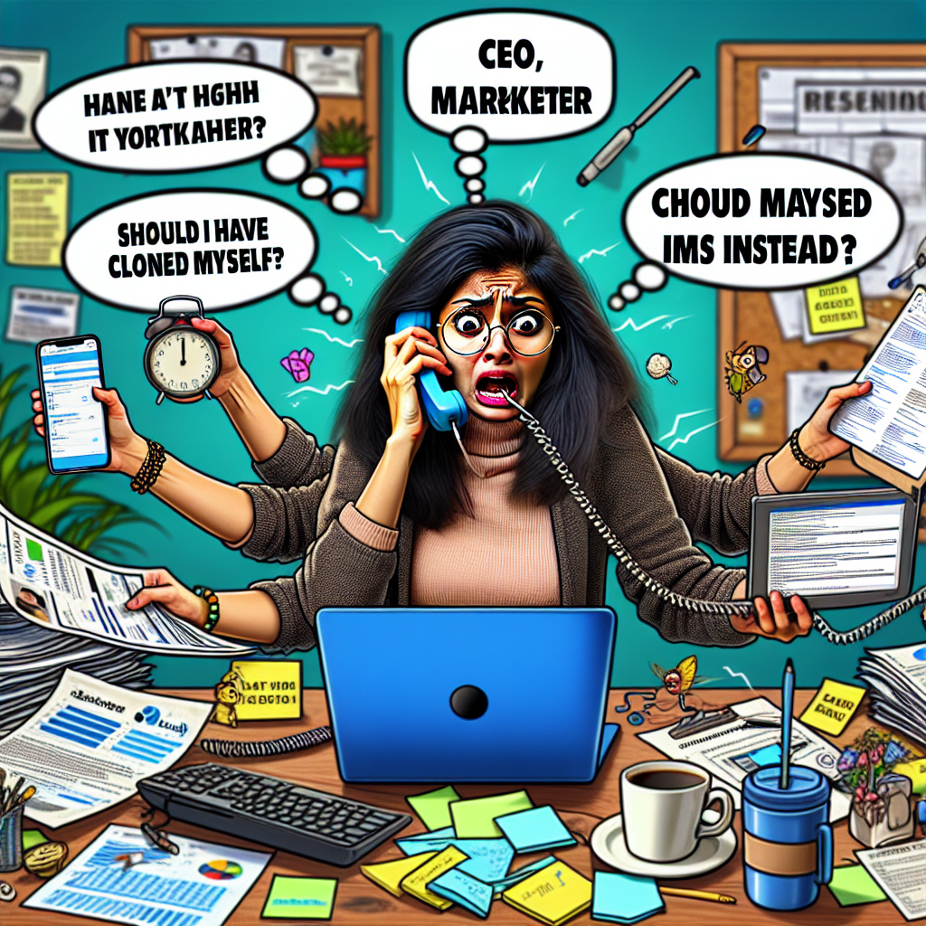The Chaos of Startup Life: Multitasking Madness