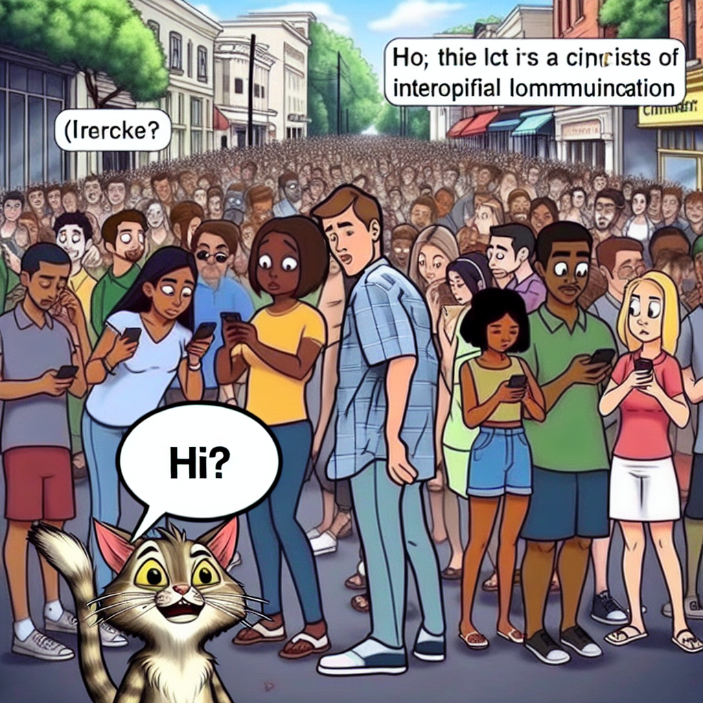 When You Try to Start a Conversation