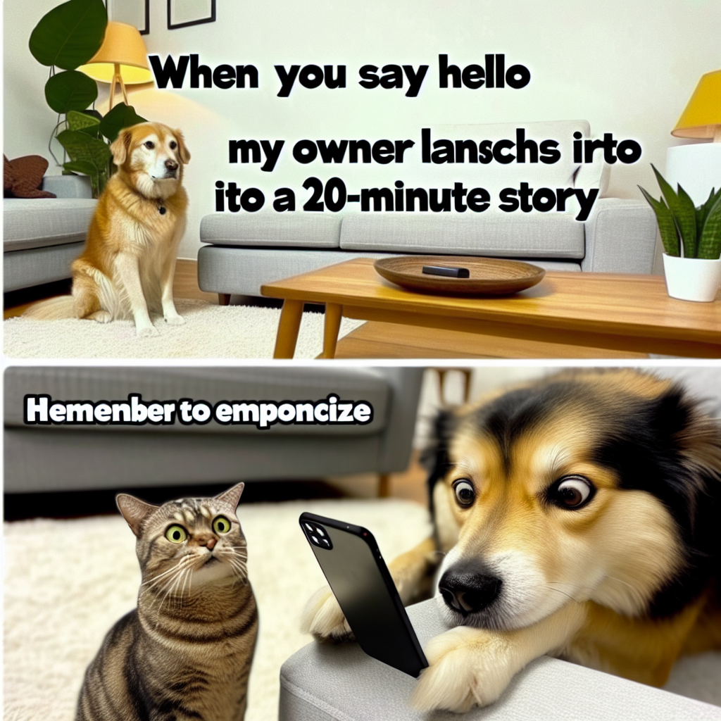 When You Say 'Hello' But It Turns Into a Whole Adventure