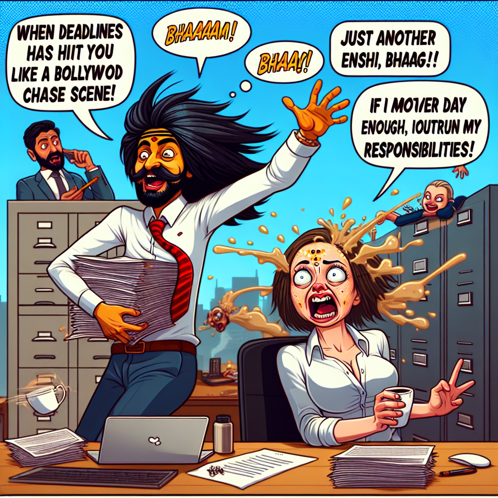 Bhagam Bhaag: The Hilarious Race Against Time and Chaos