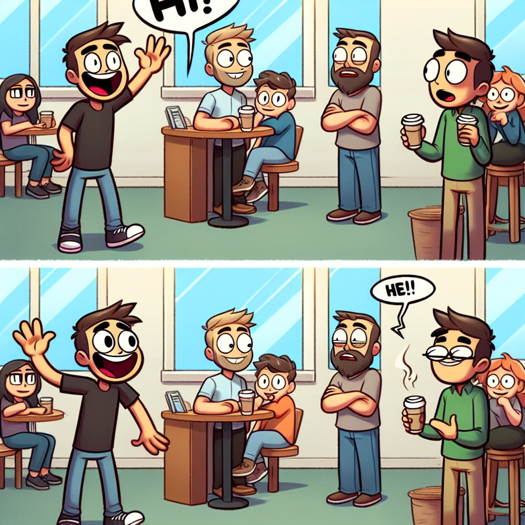 When a Simple 'Hi' Turns into an Awkward Encounter