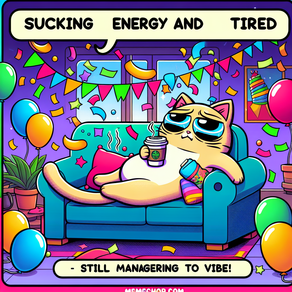 When You're Exhausted but Ready for Fun