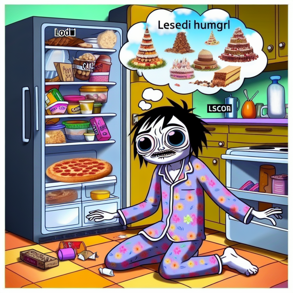 Lodu's Epic Quest for Snacks: A Relatable Meme Adventure