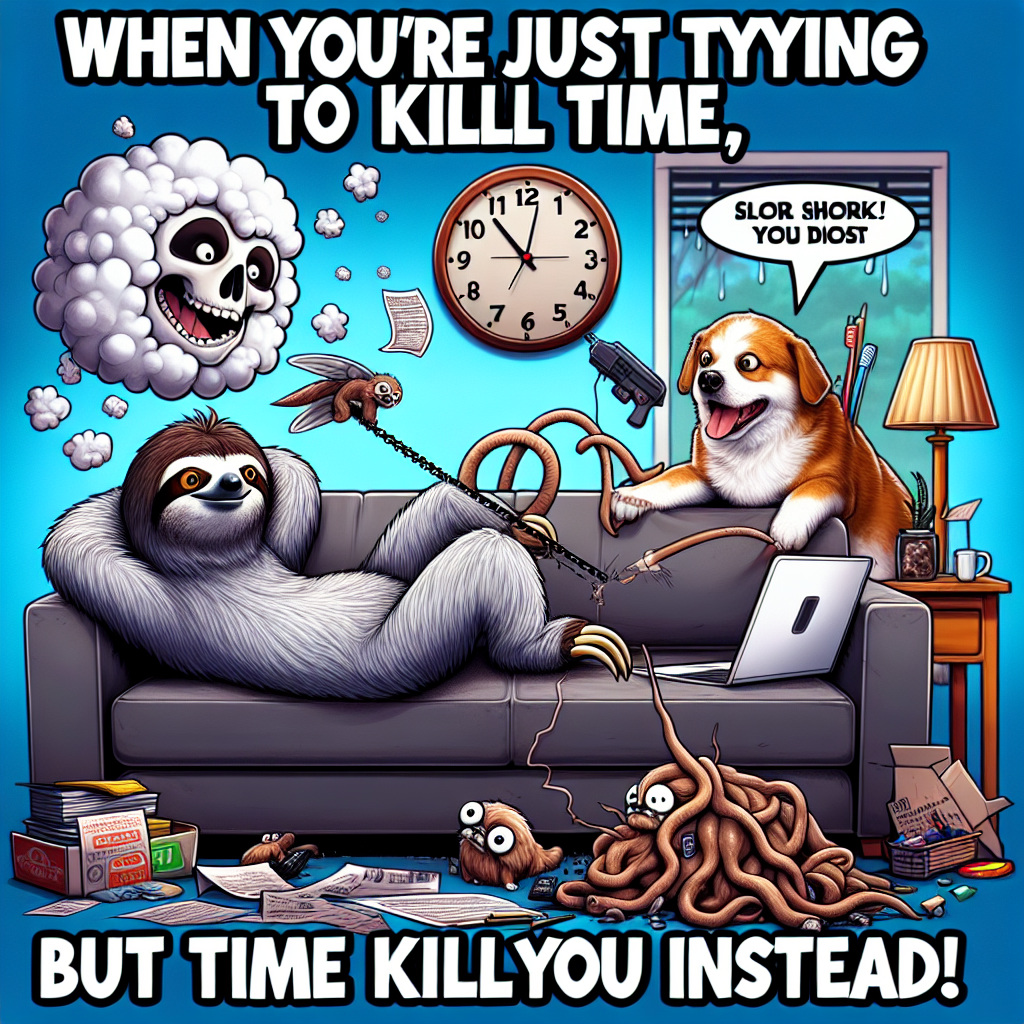When You're Just Killing Time and It Goes Wrong