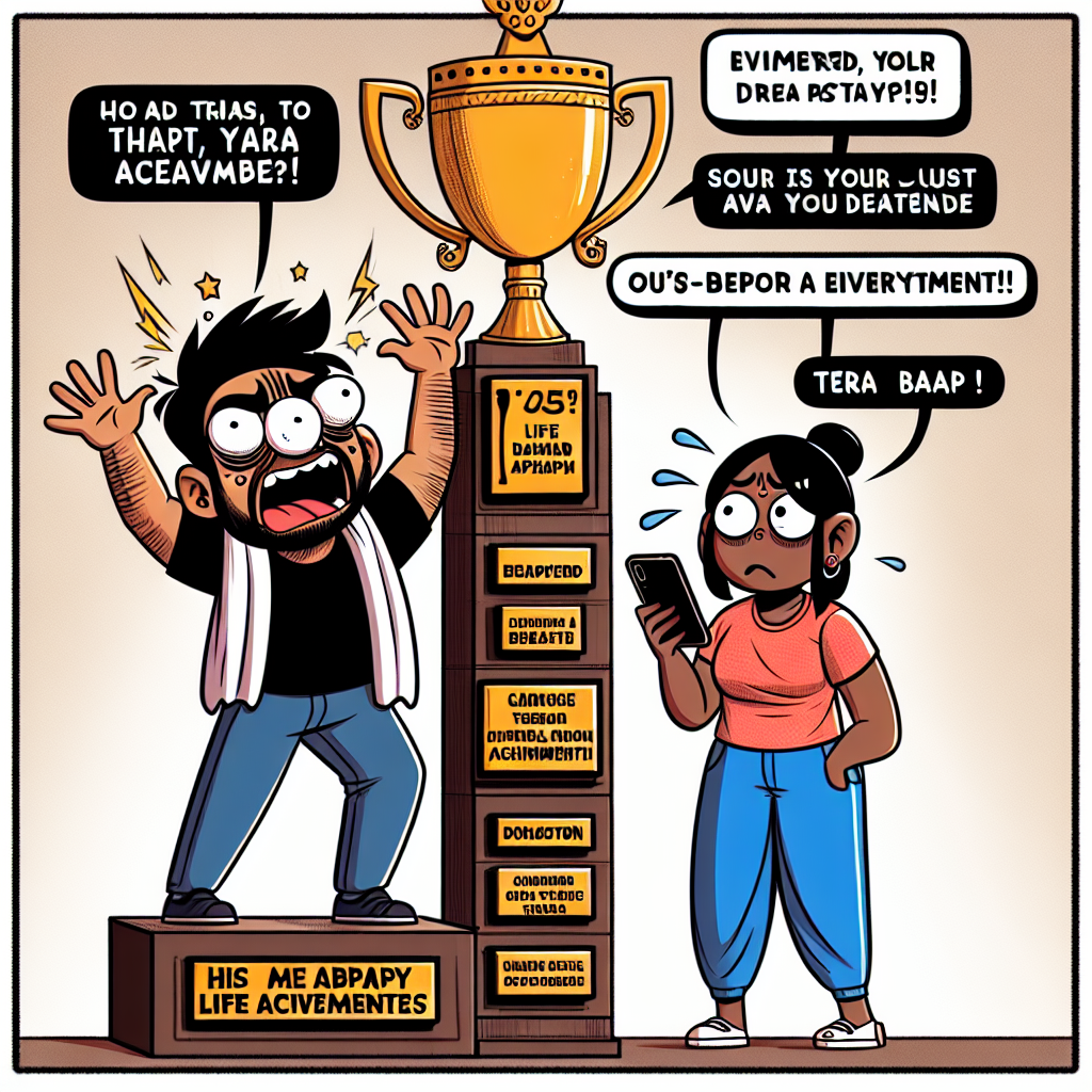When You Unleash Your Inner Sarcasm: Tera Baap Edition