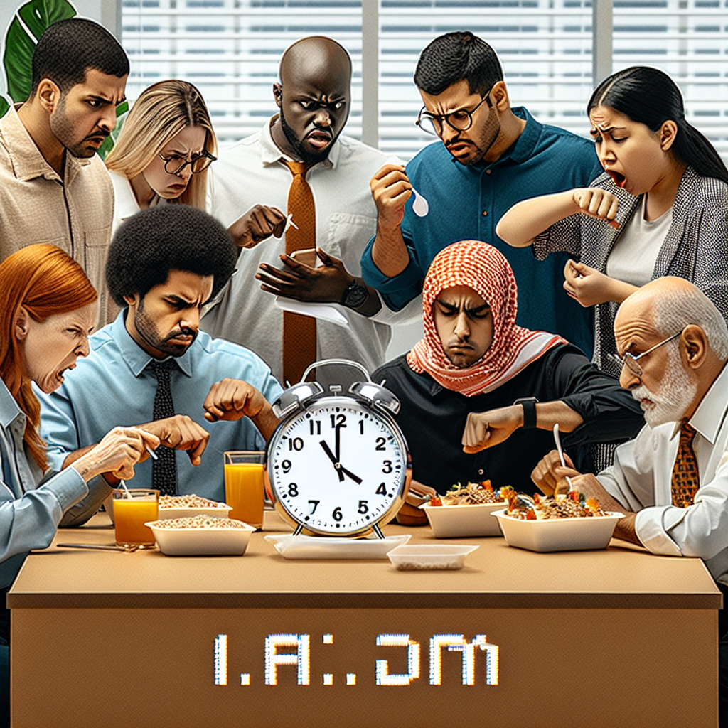When the Team Gets Hangry at 1 PM Lunch Time