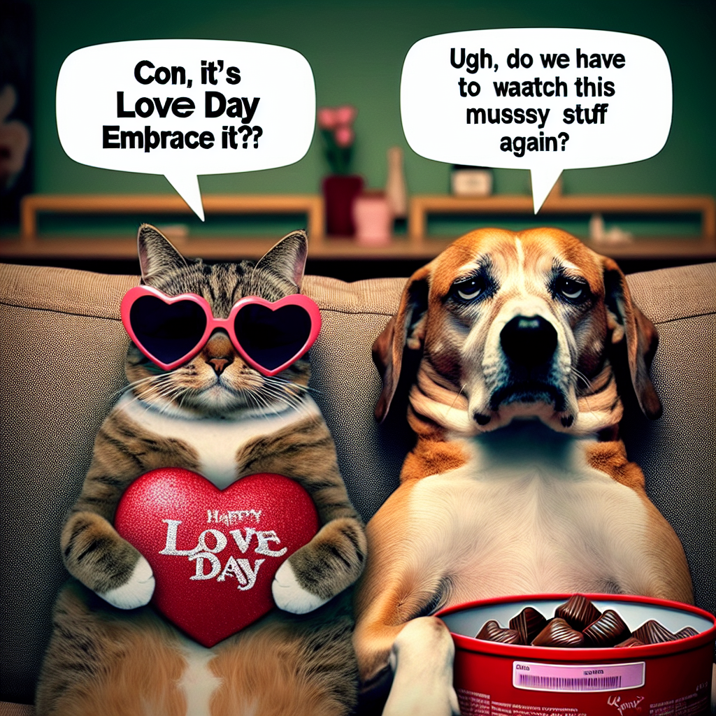 When Love Hits You Unexpectedly - A Hilarious Meme