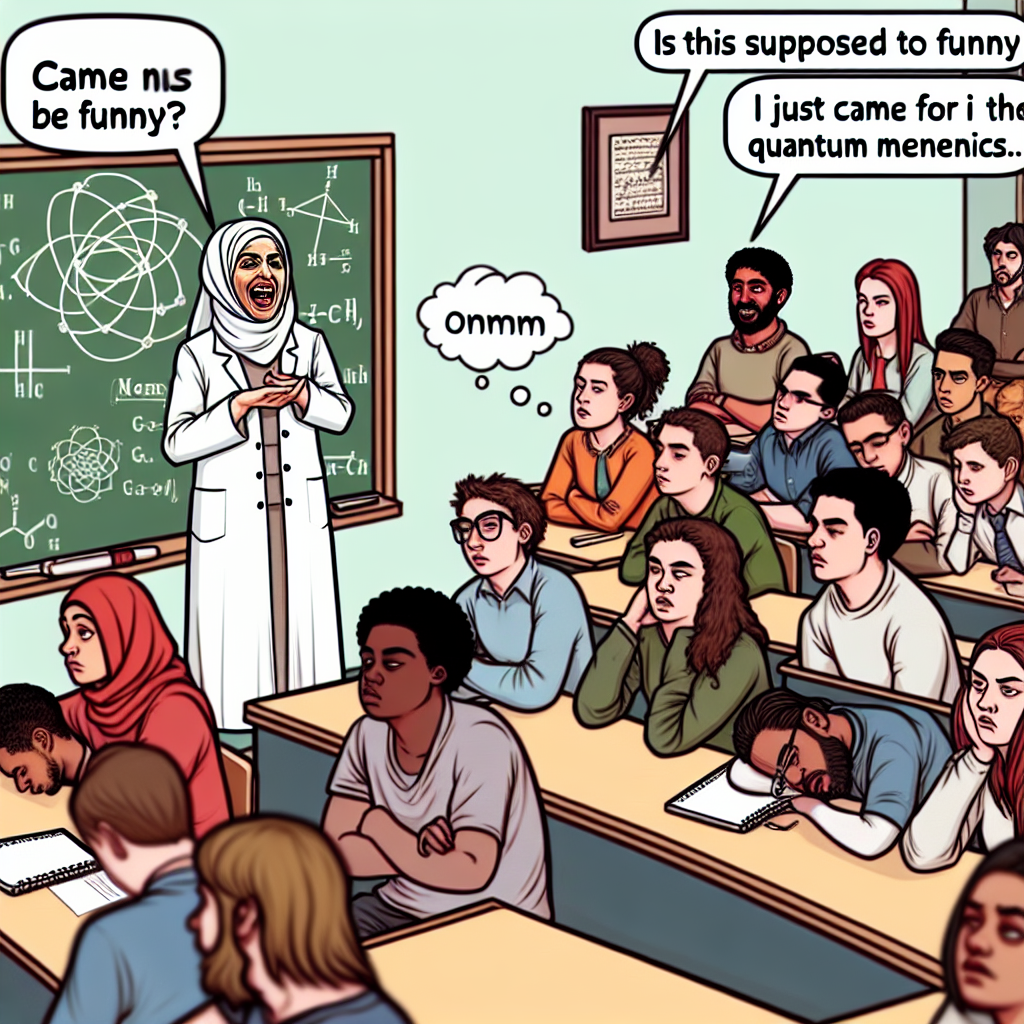 When Professors Try to Be Funny: A Classroom Joke