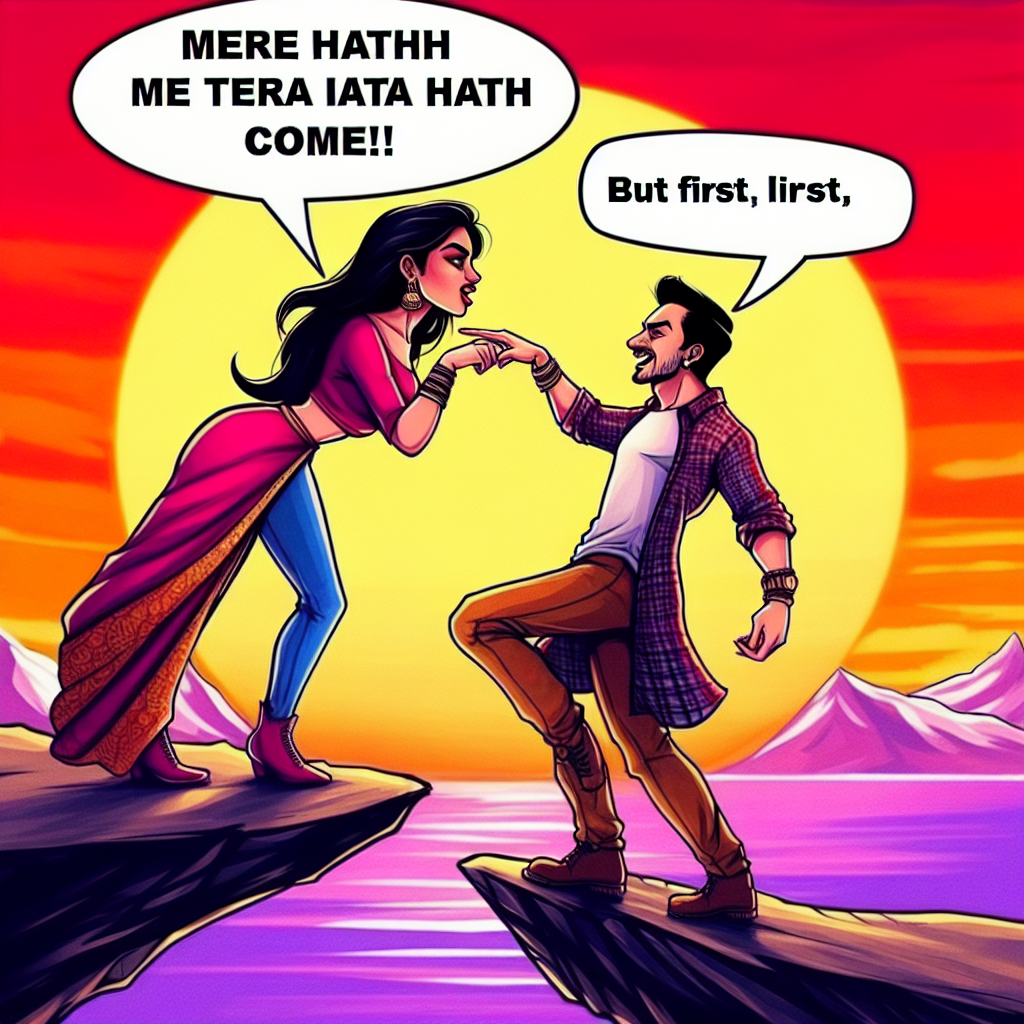 When Love is Just a Handshake Away!