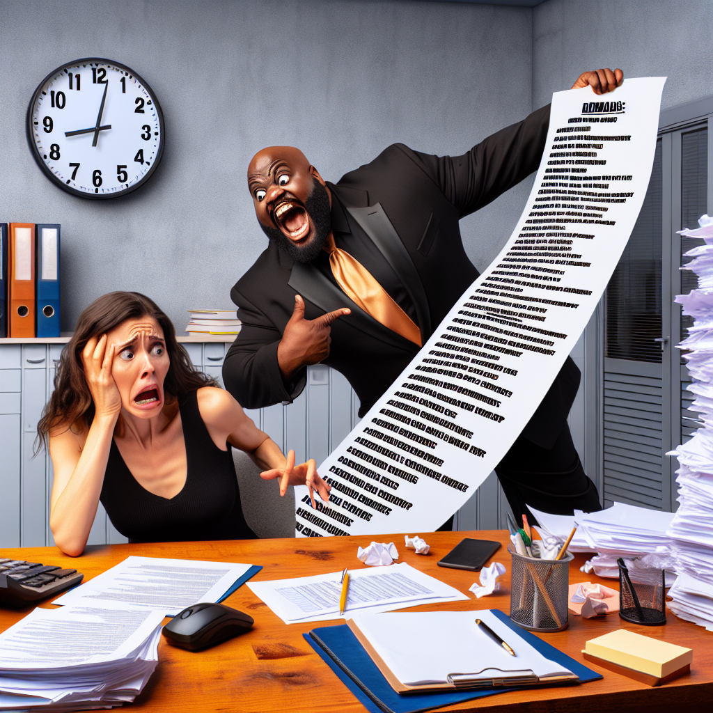 When Your Manager Asks for Everything at the Last Minute
