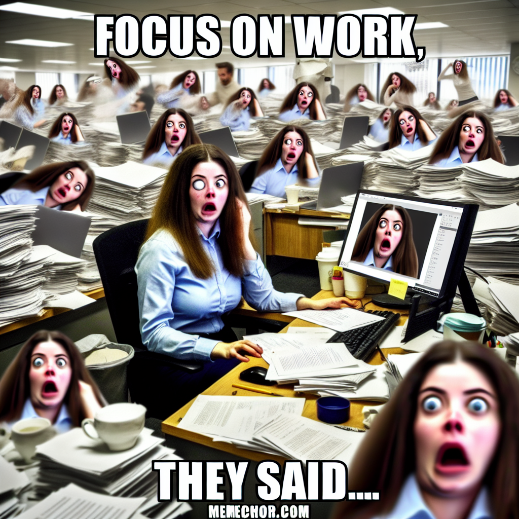 When You Just Can't Focus on Work