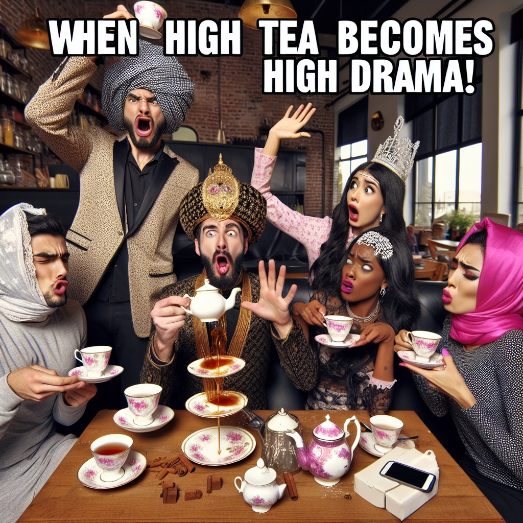 High Tea Shenanigans at TFG CAFE: When Fancy Meets Funny