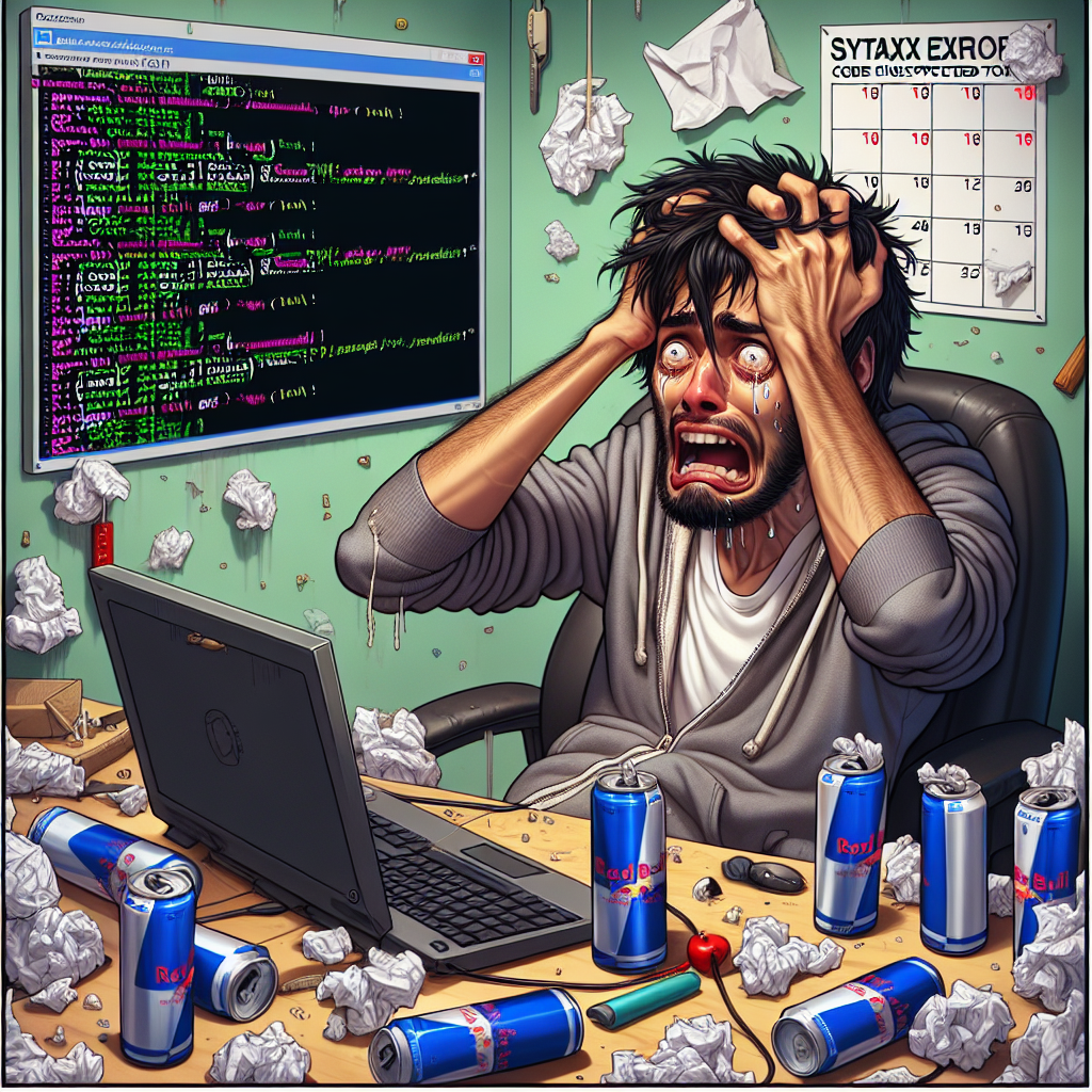 When You’re a Software Developer and Face an Epic Coding Fail