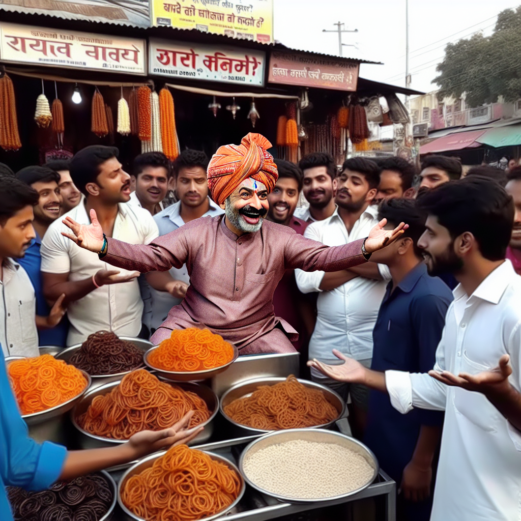 Rahul Gandhi's Unexpected Jalebi Venture