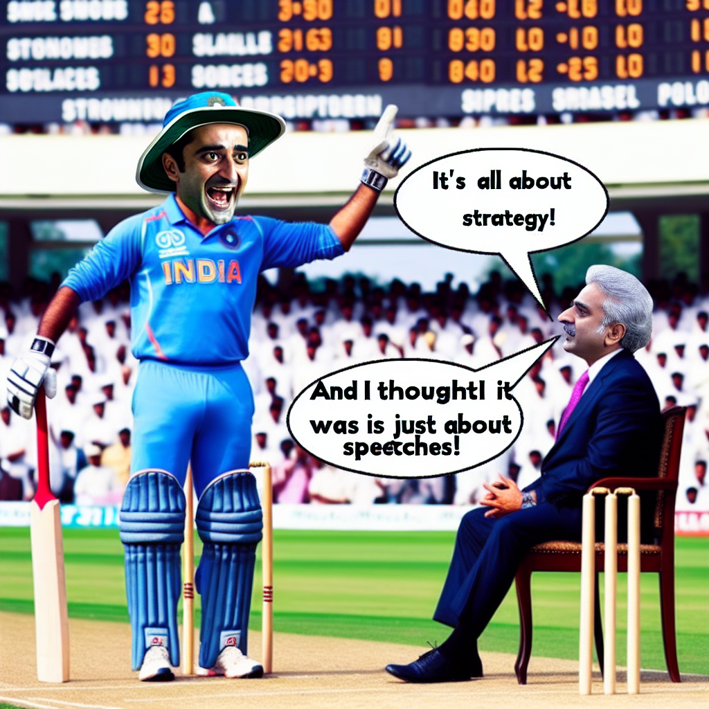 Msdhoni vs Modi: When Leadership Meets Cricket