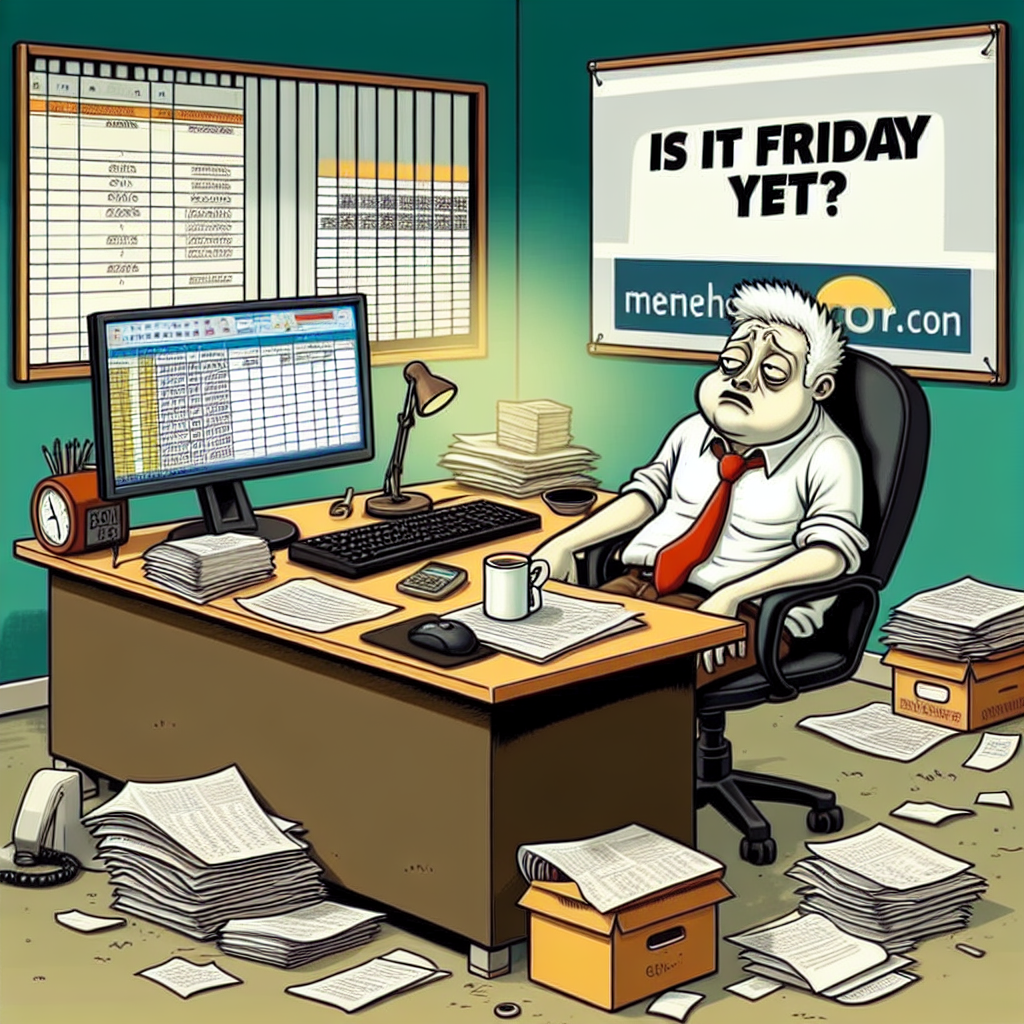 Relatable Struggles of a Boring 9-5 Job