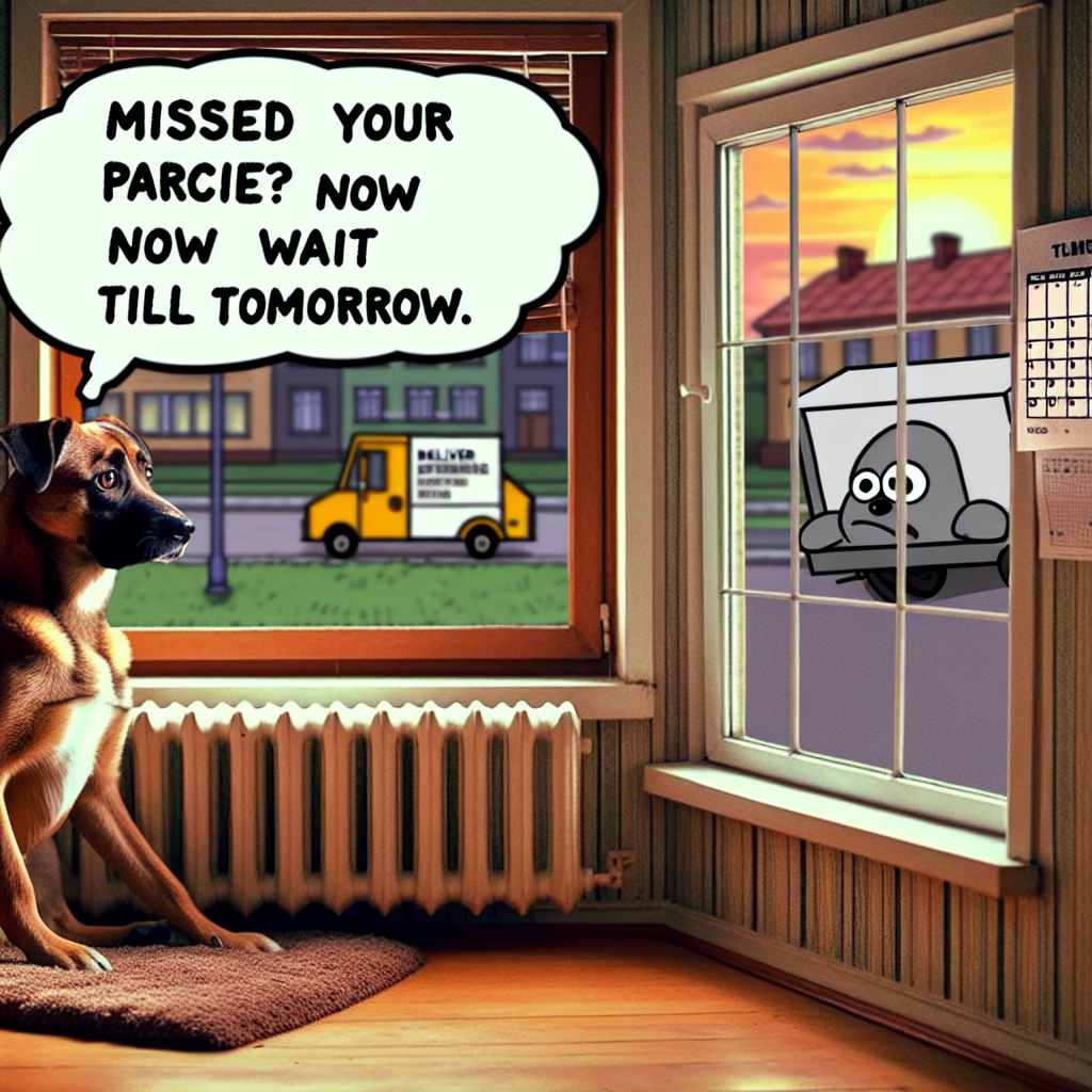 The Agony of Awaiting Your Parcel: A Relay of Anticipation