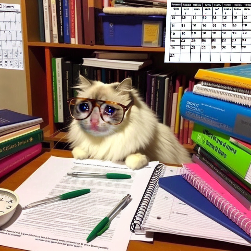 When Your Cat Cries Over Your Study Time