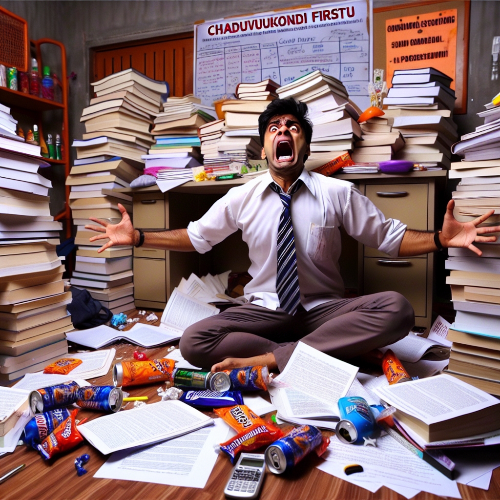 Chaduvukondi Firstu: The Study Struggle Meme