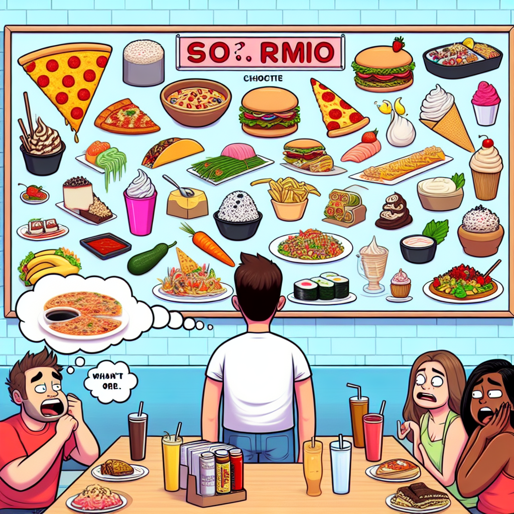 When You're a Foodie but Can't Choose Dinner