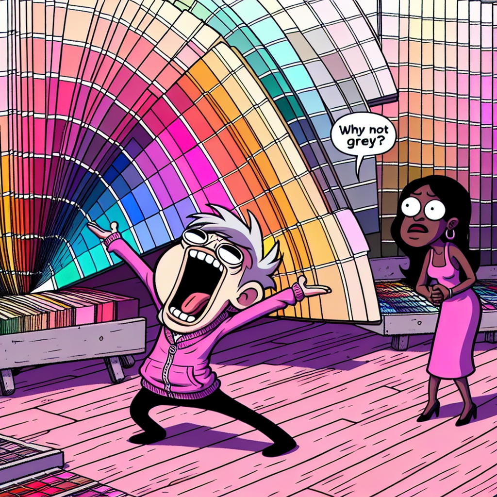 When Your Favorite Color is Pink: A Relatable Meme Idea