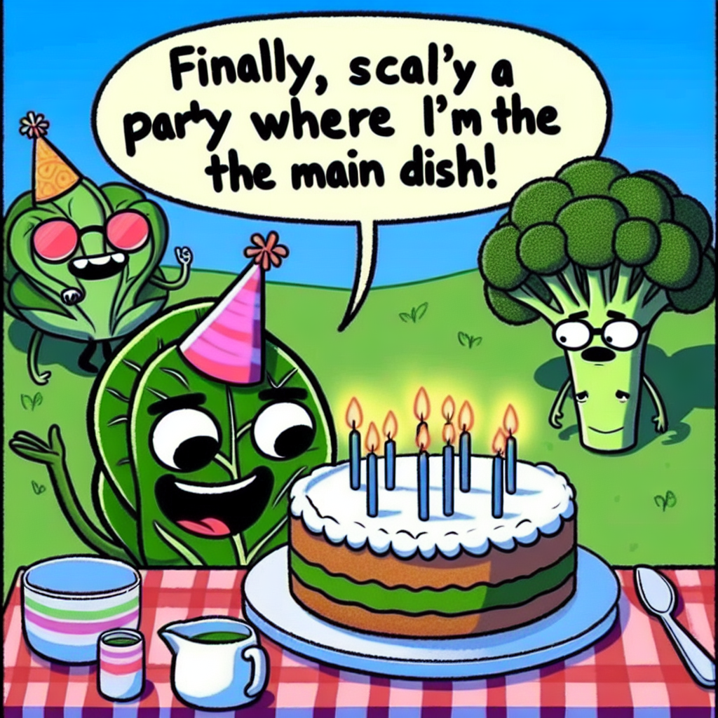 Spinach Celebrates Its Birthday with a Twist