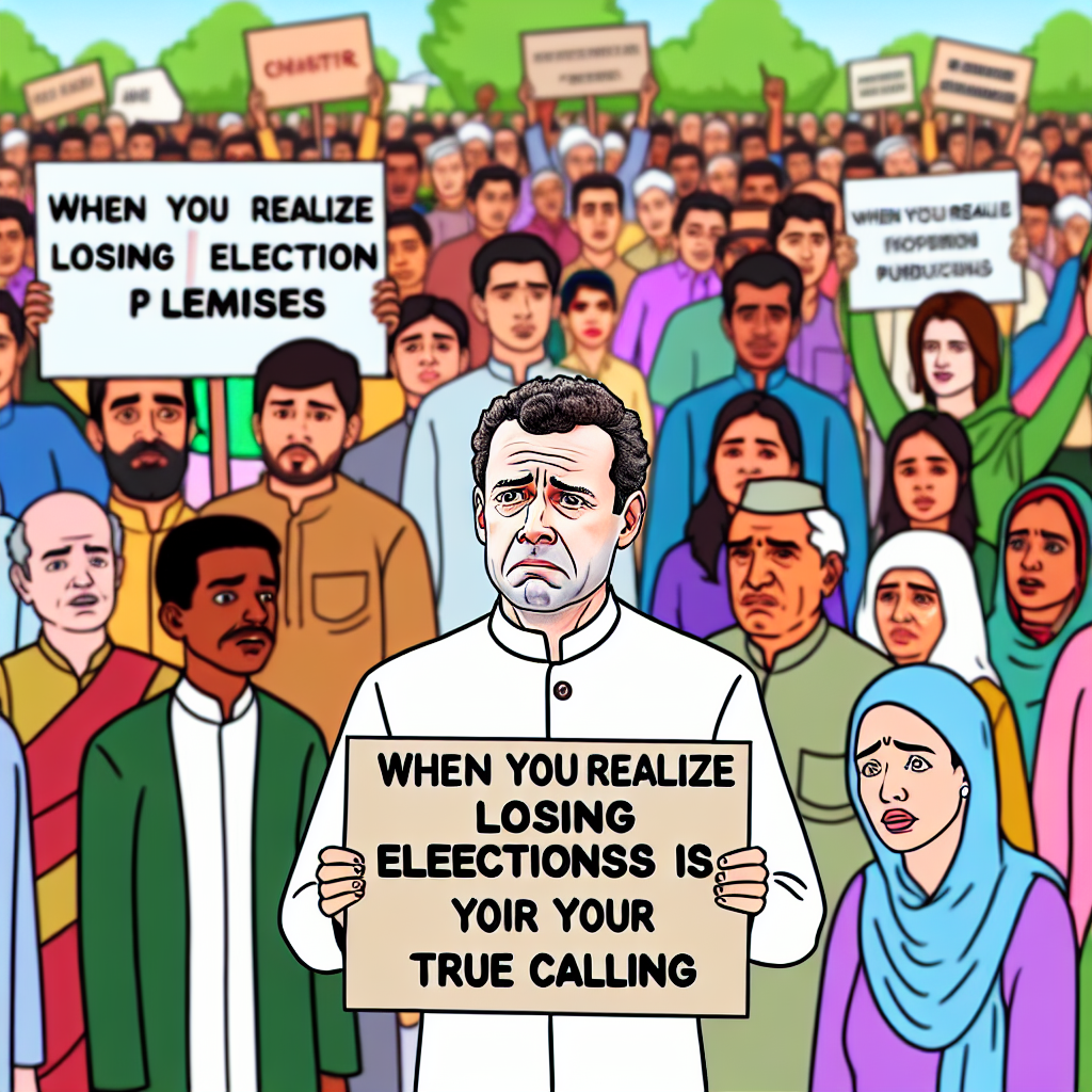 Rahul Gandhi's Hilarious Election Struggles