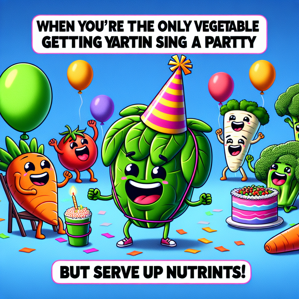Spinach's Epic Birthday Bash: A Veggie Celebration Gone Wild!
