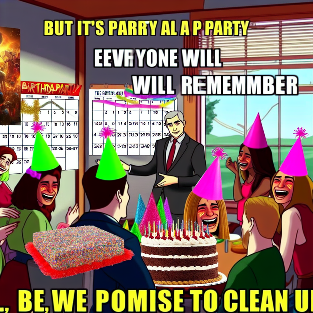 When You Need the Admin to Approve Your Birthday Bash