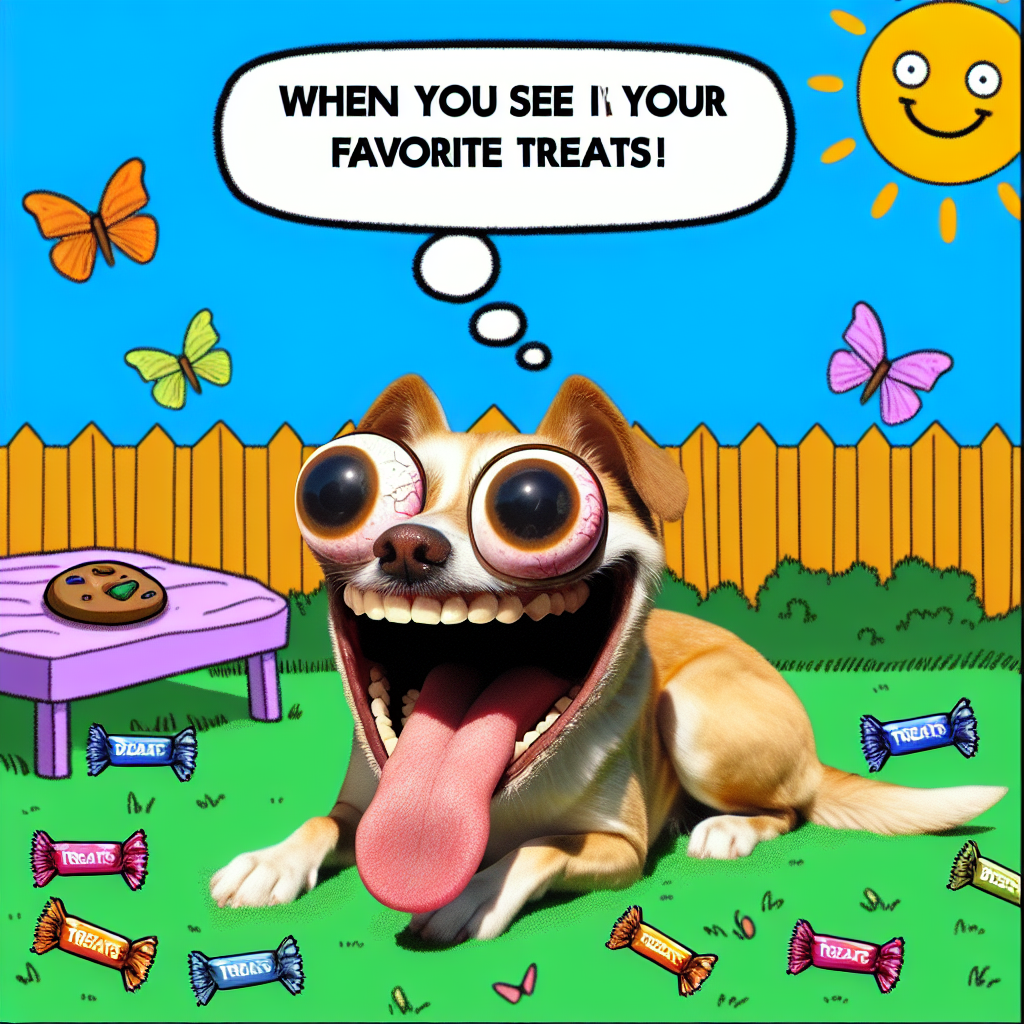 When You're Just Too Excited for Treats!