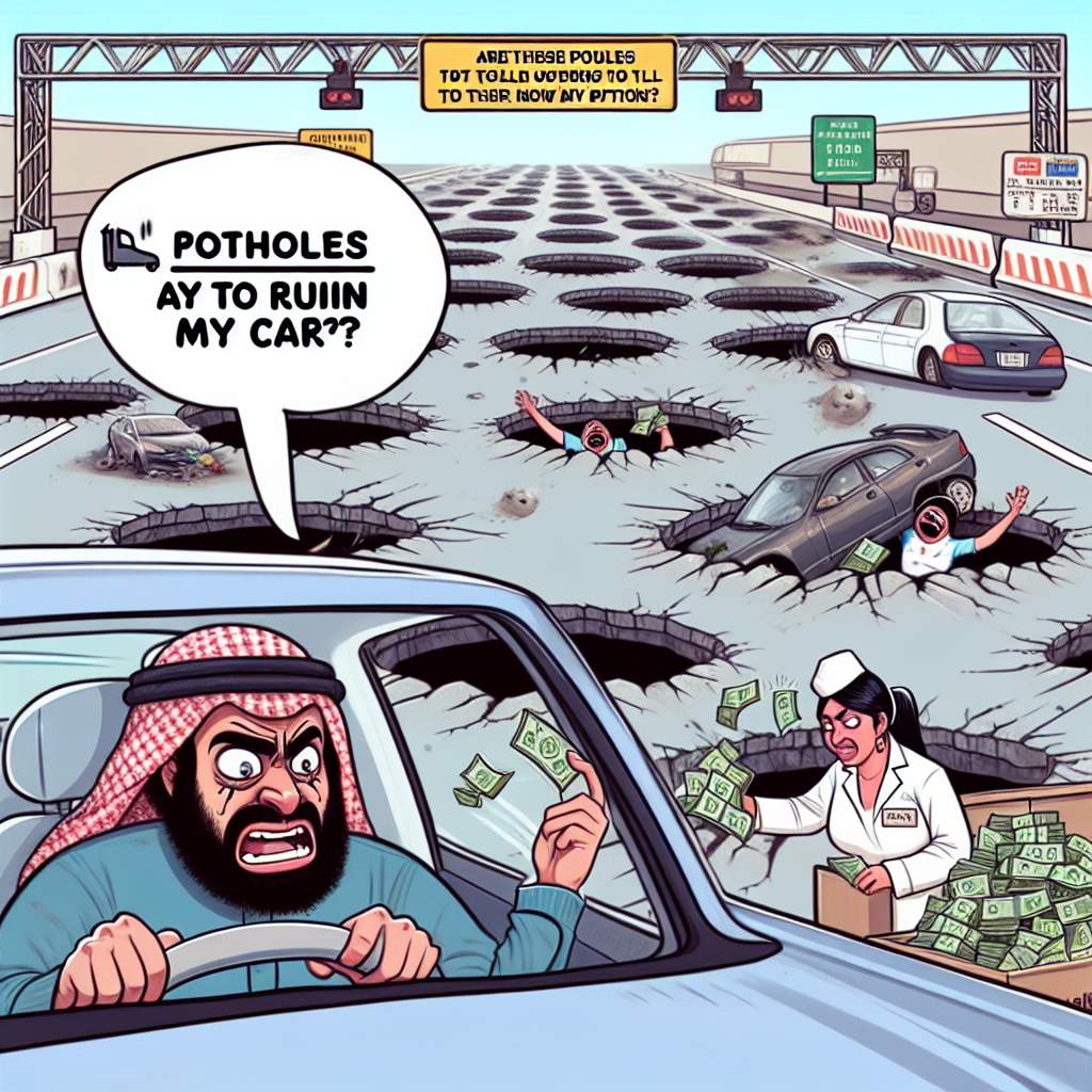 When Potholes Meet Tollbooths in India: A Comedic Dilemma