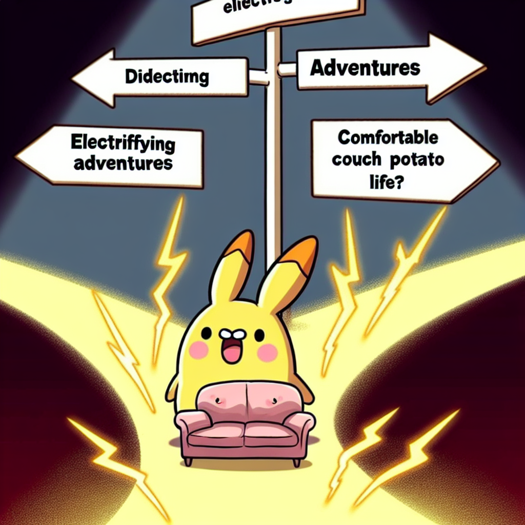 When Nikachu Faces Life's Most Confusing Choices
