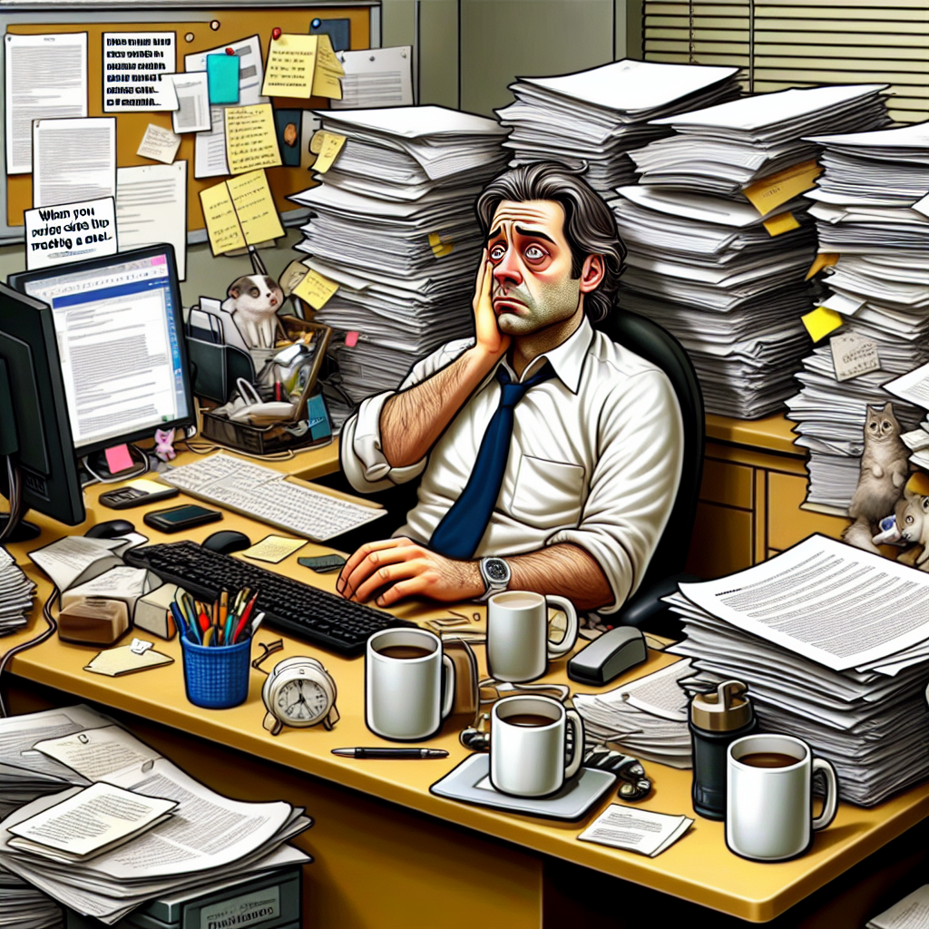 Hilarious Office Culture: The Struggles of Work Life