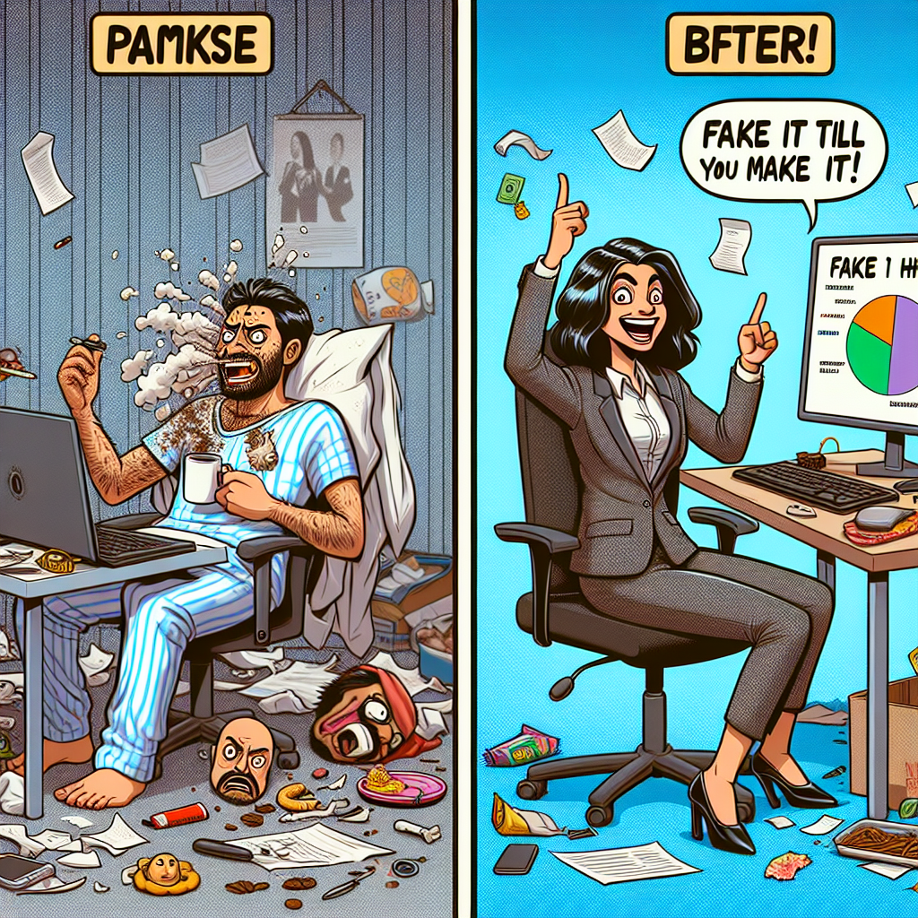 Humorous Business Success Tips in Meme Form