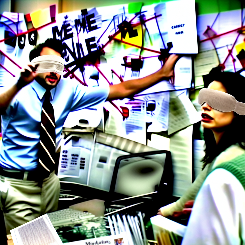 Blind Leading the Blind: A Hilarious Take on Marketing Fails
