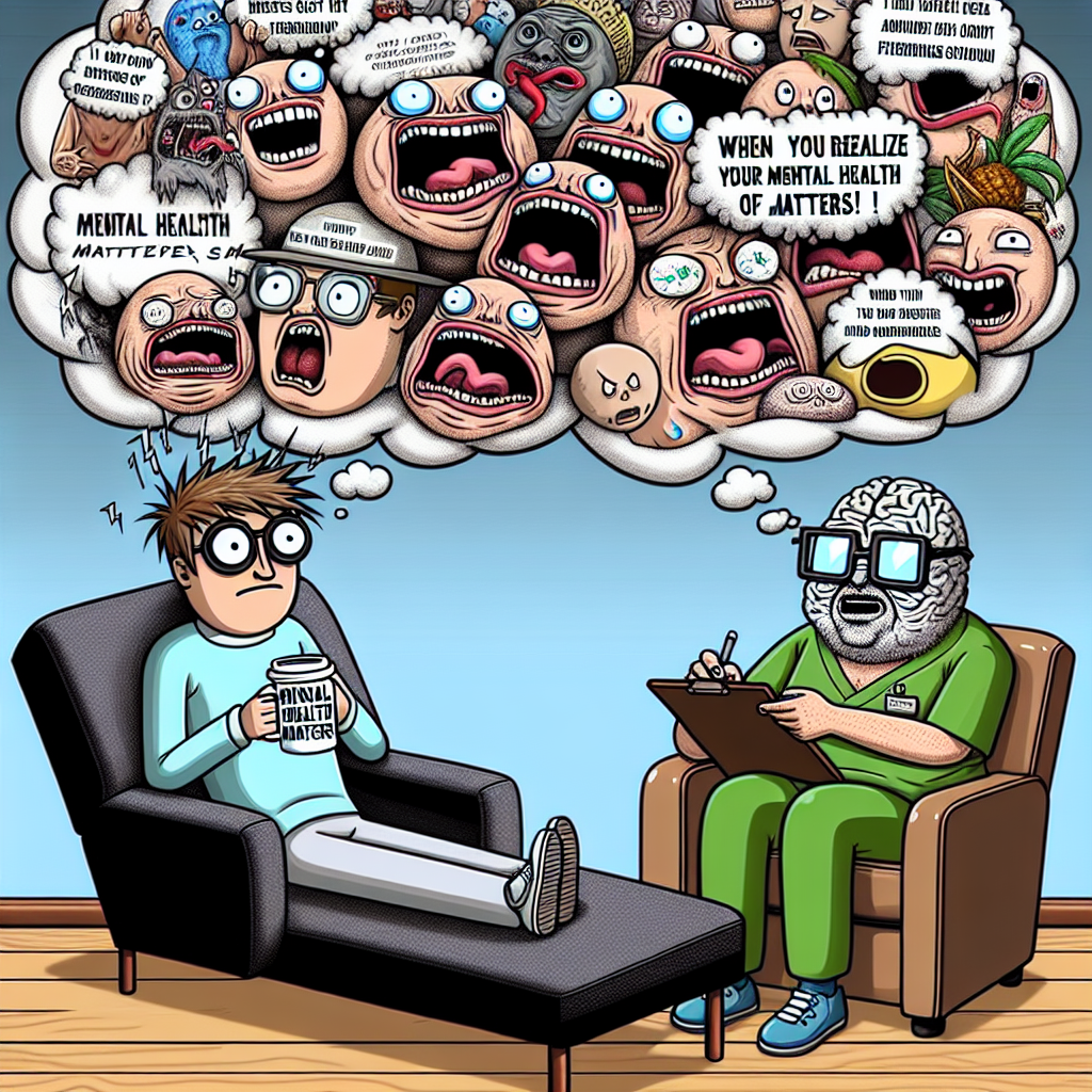 Allen's Hilarious Journey Through Mental Health Awareness