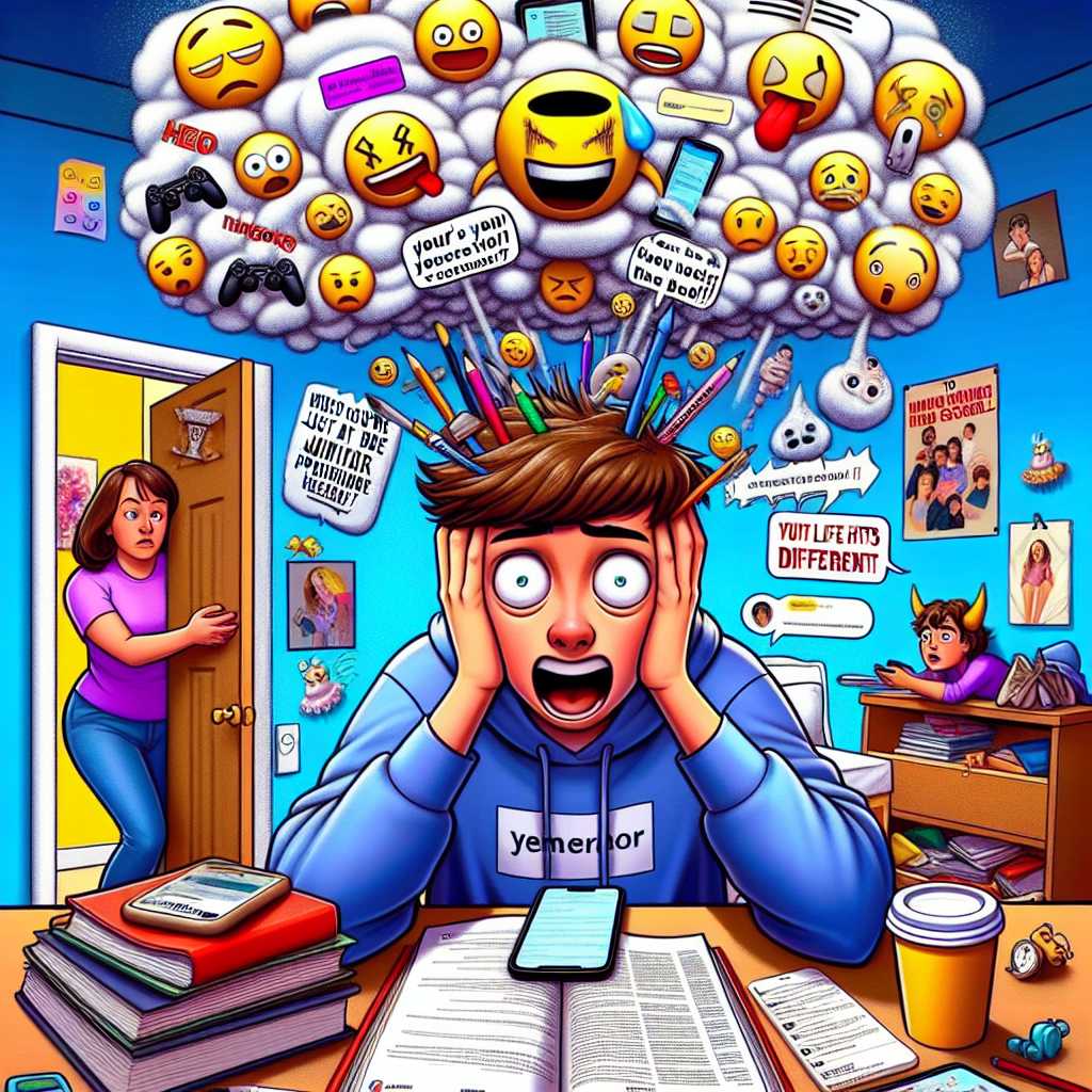 Teenagers Navigating Mental Health: A Hilarious Take