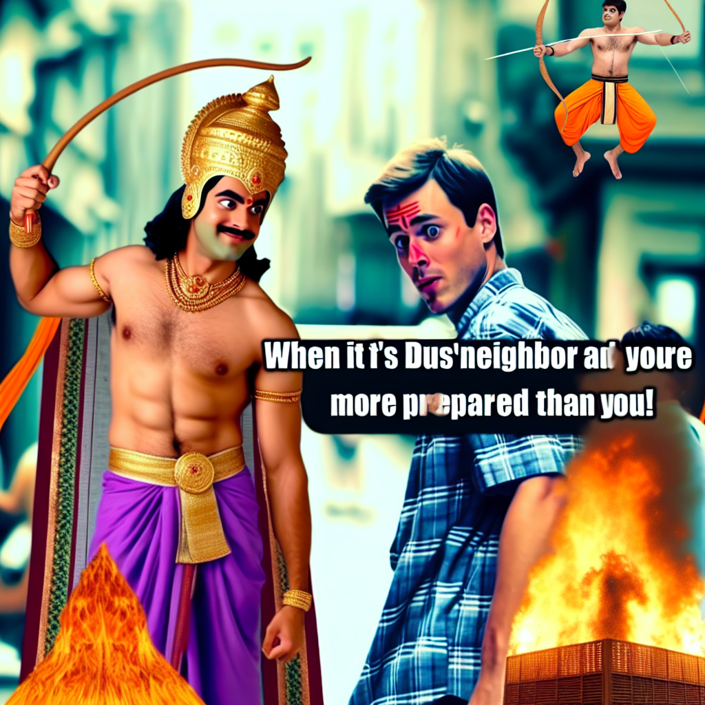 Dusherra: When Victory Meets Neighborly Competition