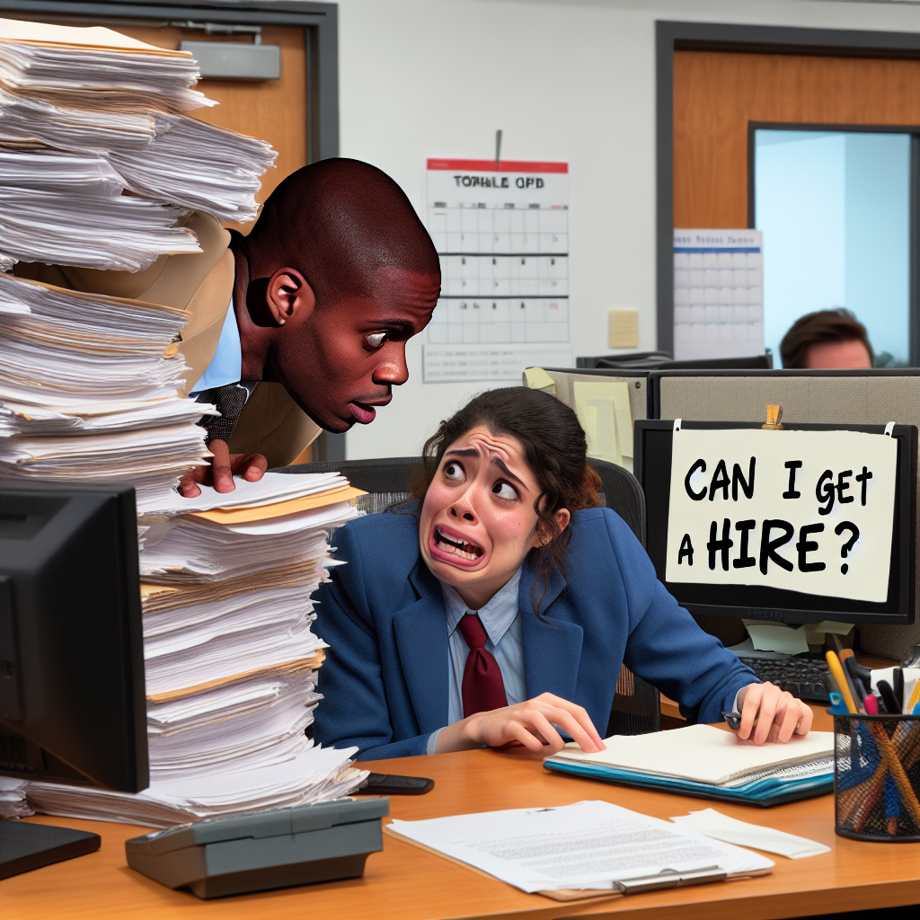 When You Ask for a Hike at Work: A Relatable Struggle