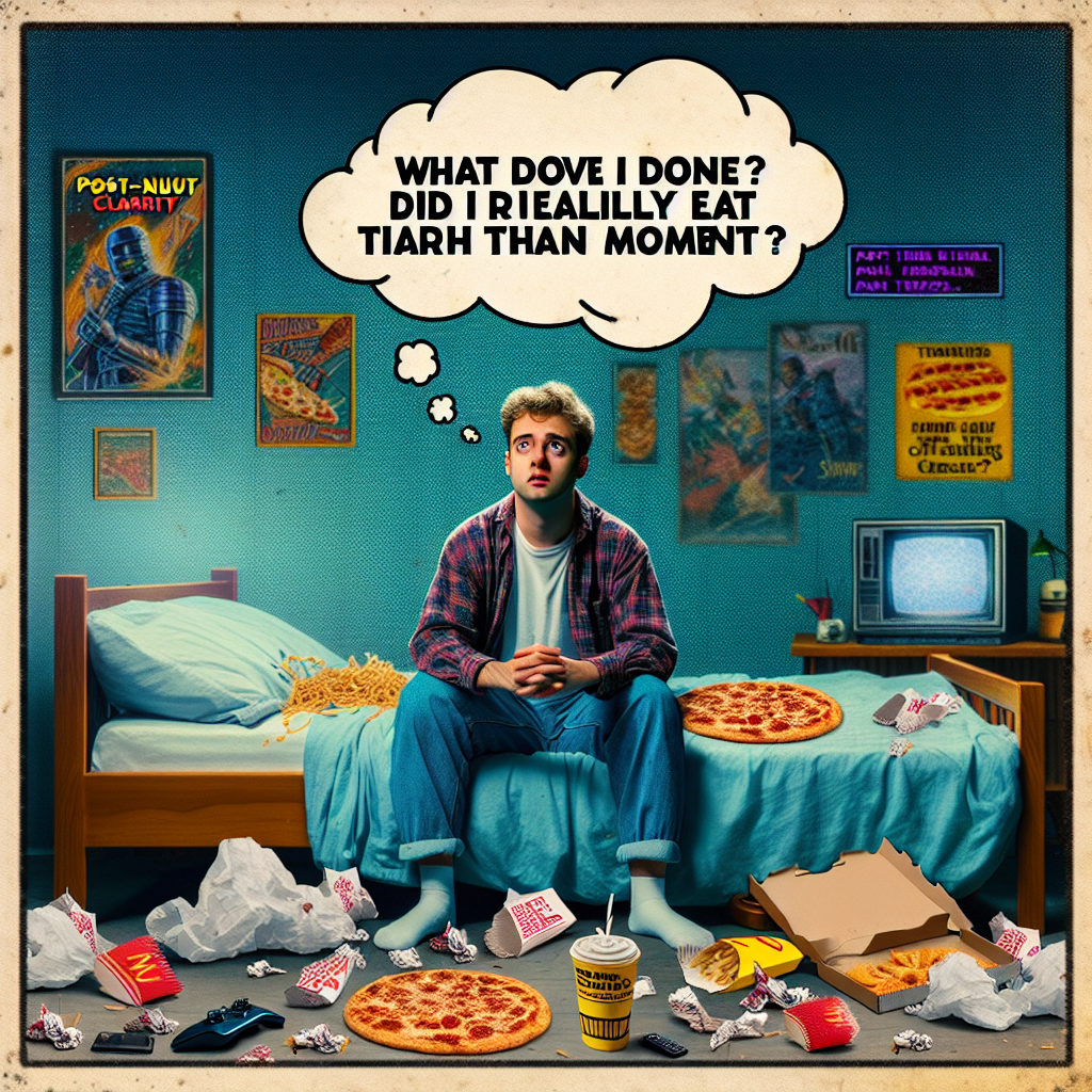 The Humor of Post Nut Clarity: A Relatable Meme