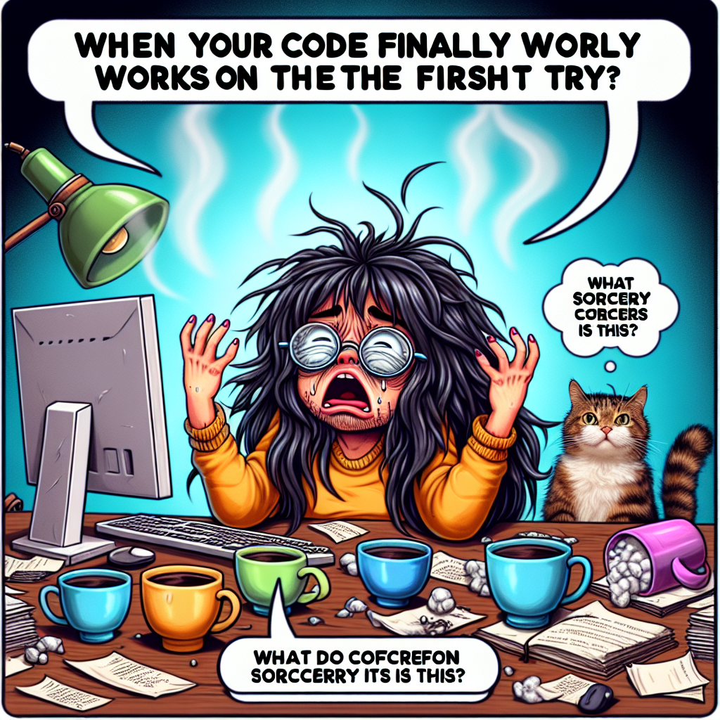 When Code Works First Try: A Programmer's Dream Come True