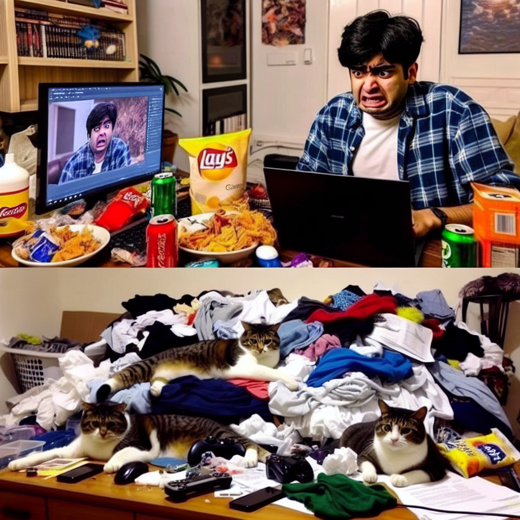 When You're Trying to Adult but Keep Finding Distractions