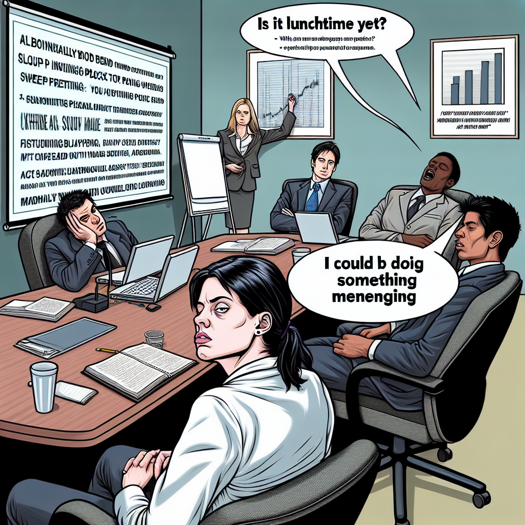 The Struggle is Real: Surviving Another Office Meeting