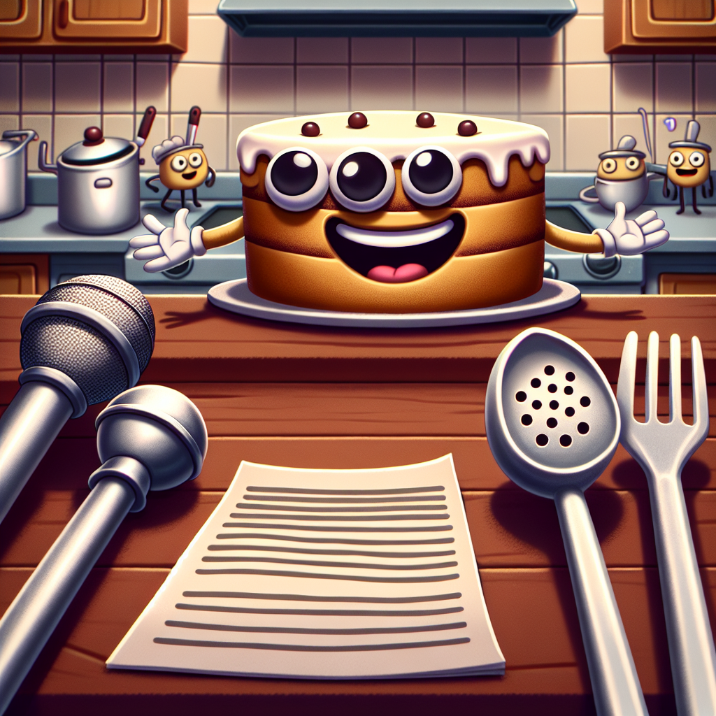 When Cake Meets Comedy: A Recipe for Laughter