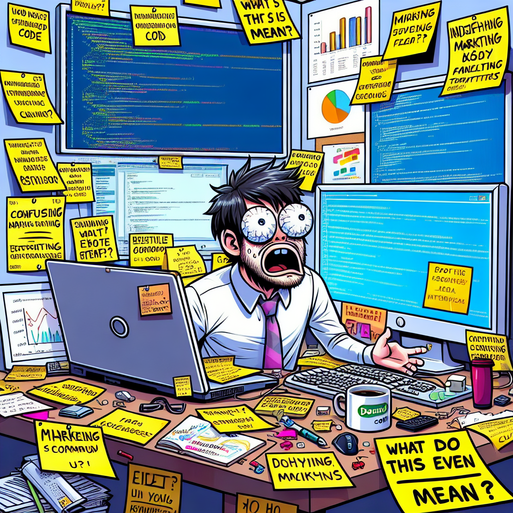 When Coding Meets Marketing Analytics Confusion