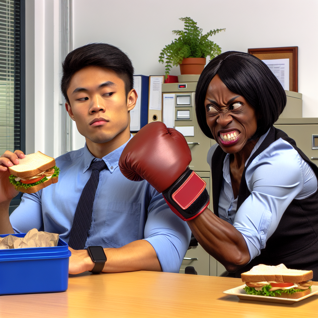 When You Decide to Beat the Guy Who Took Your Lunch